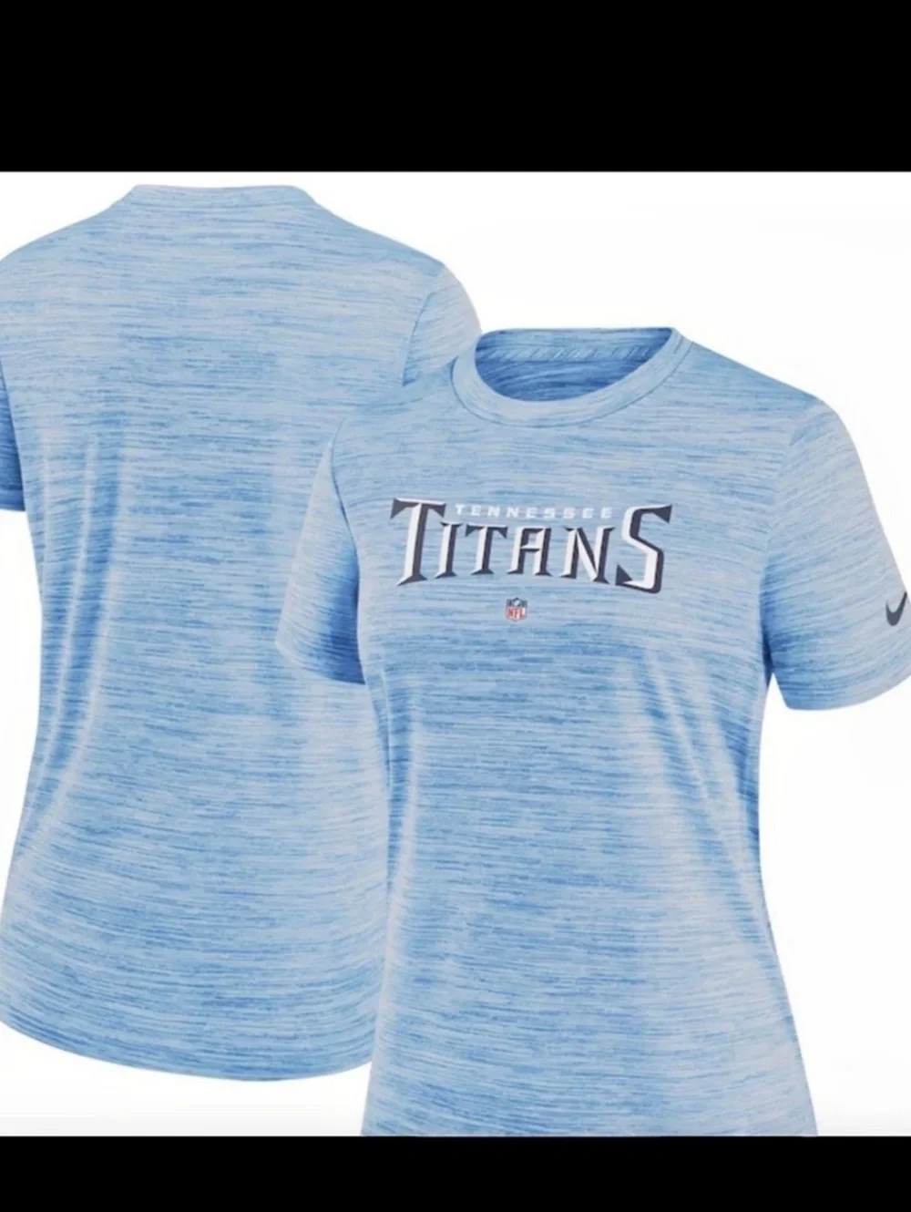 Nike Tennessee Titans Dri-FIT Velocity T-Shirt Blue Small NWT